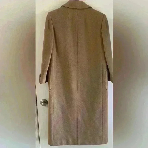 Regency Camel Hair Dbl breasted 6Buttons, Cuffed Sleeves Excellent Condition sz8 - Picture 6 of 14